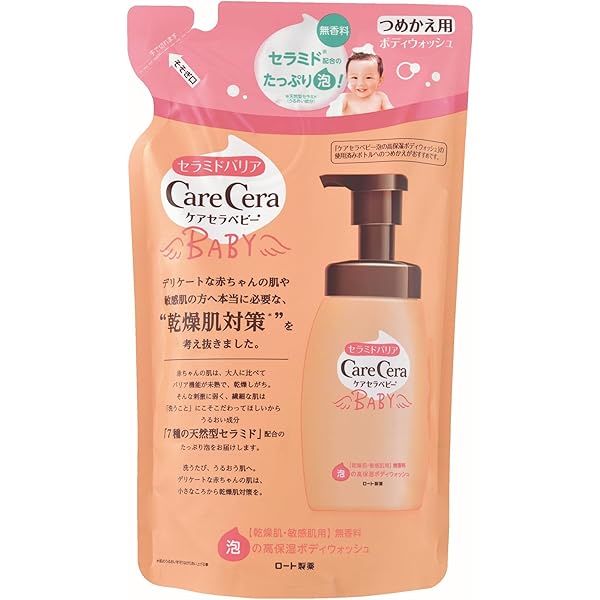 Amazon.co.jp: ミルふわ ベビーシャンプー髪用 泡タイプ つめかえ用